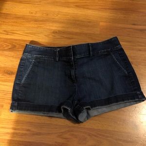 Loft denim blue jeans shorts.